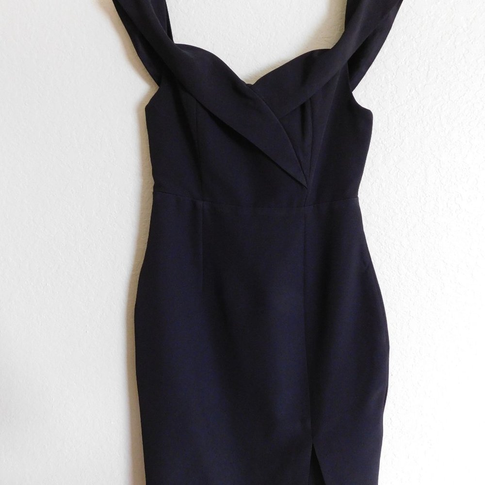 OneOneSix Strapless Cocktail Dress Black